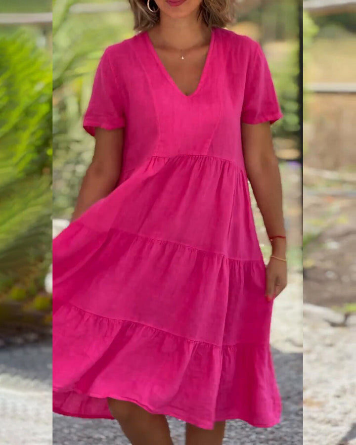 Virella - Dress Made Of Cotton And Linen