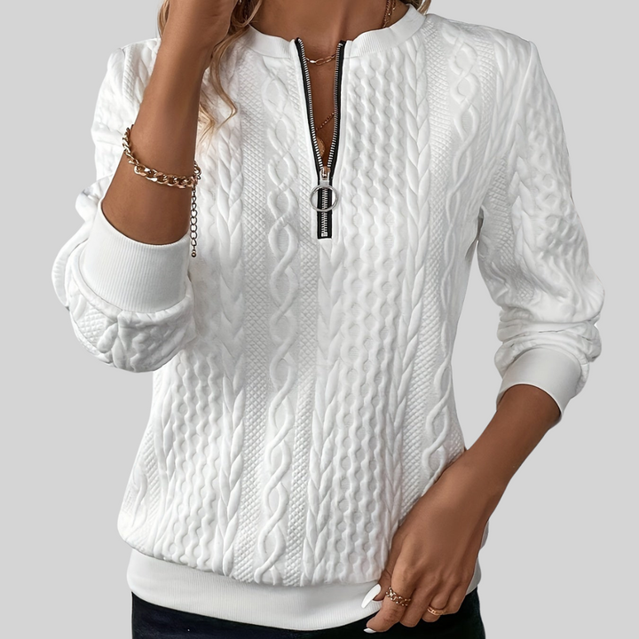 Lucia - Sweater With Zipper