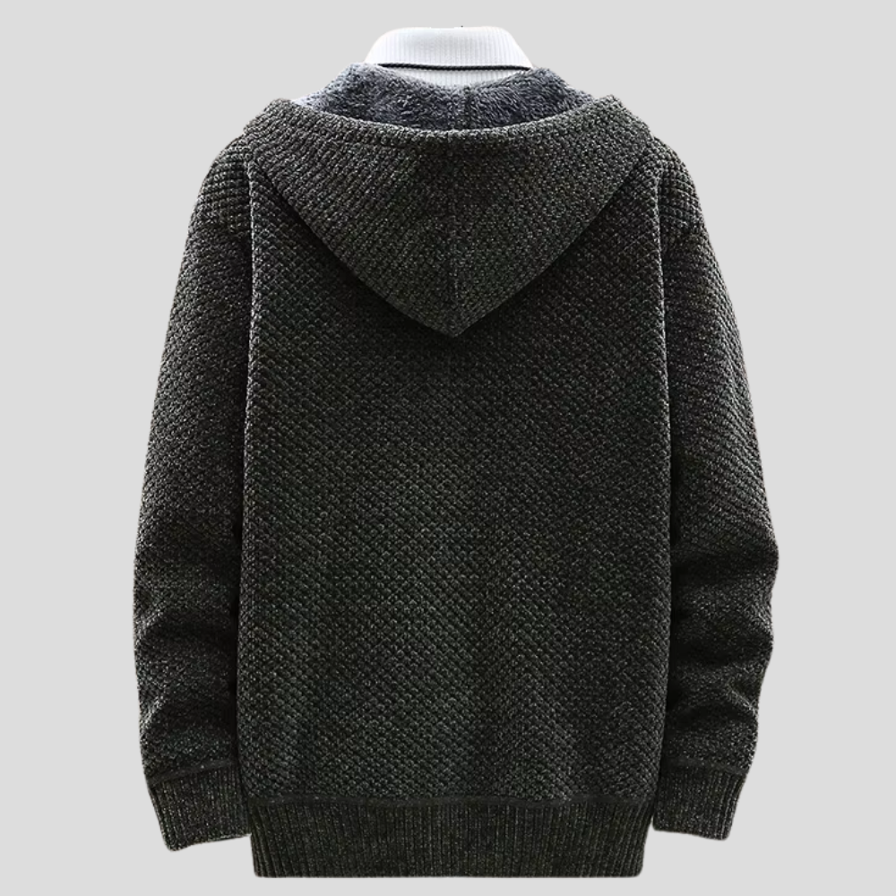 Kelvin - Nordic Knit Hoodie