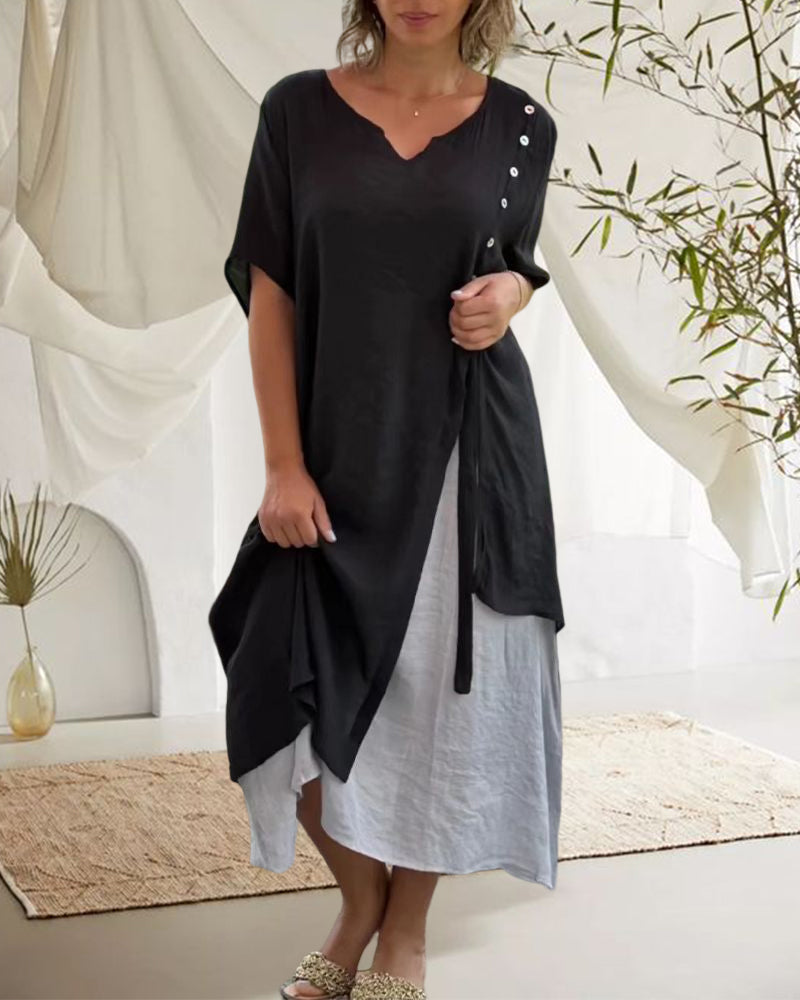 Velissa - Short-Sleeved Dress