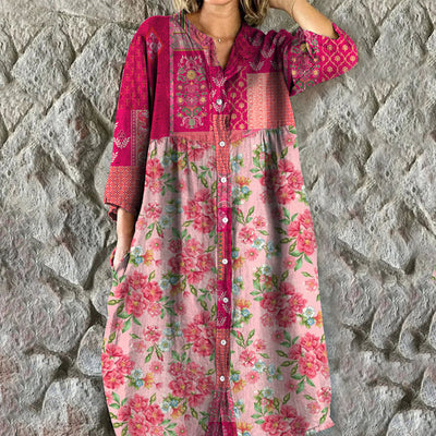 Marel - Vintage Floral Dress