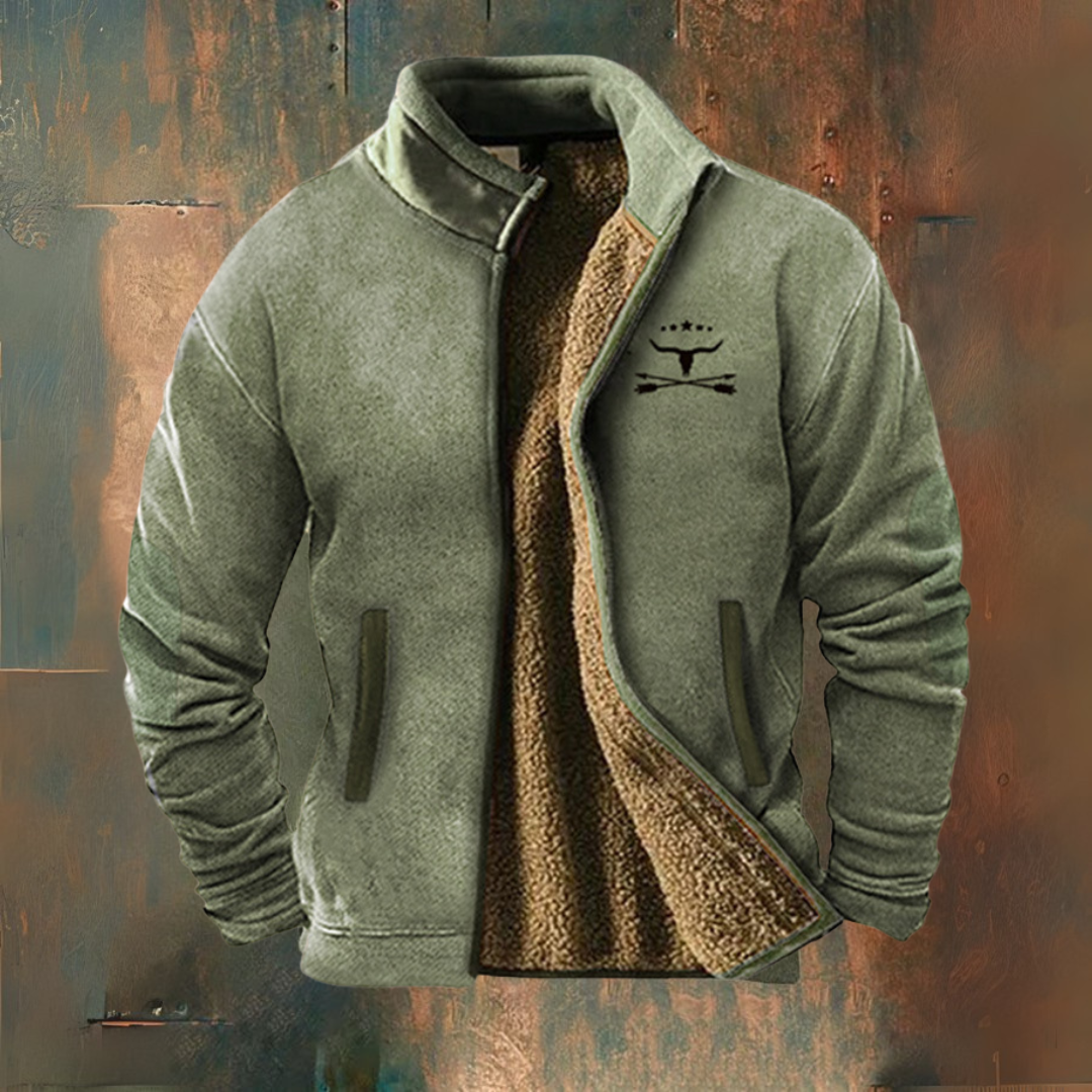 Men'S Casual Fleece Jacket