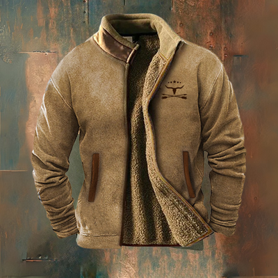 Men'S Casual Fleece Jacket