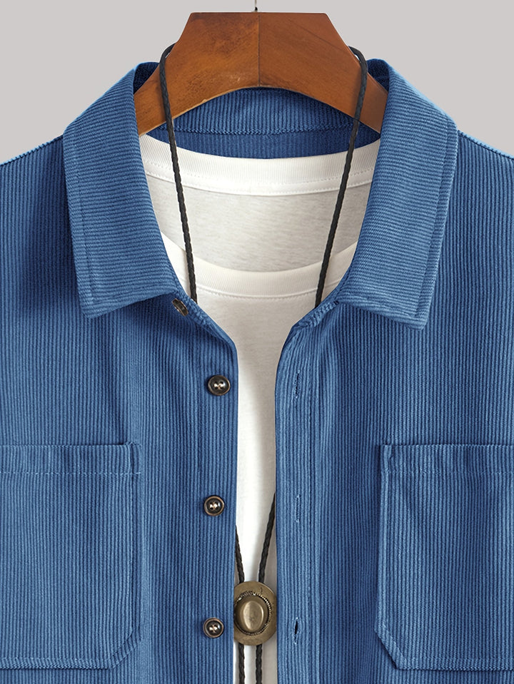 Bryce | Ribbed Textured Overshirt
