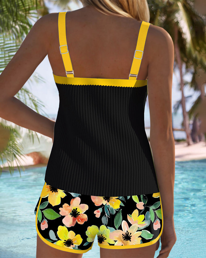 Zafina | Two-Piece Elegant Tankini Set