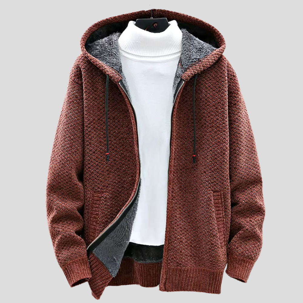 Kelvin - Nordic Knit Hoodie