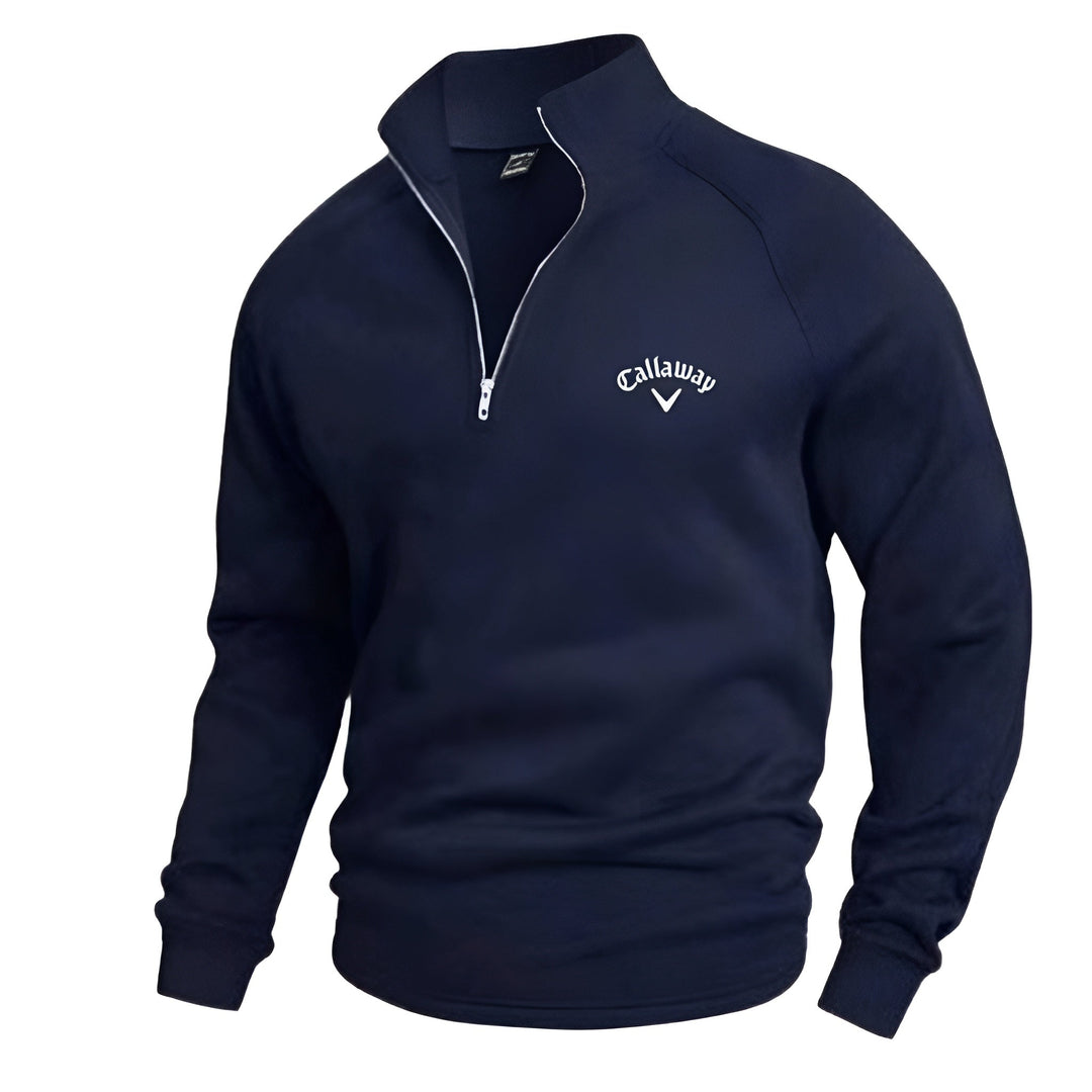 Elar | Lightweight Fleece Half Zip Jumper with Classic Collar for Men