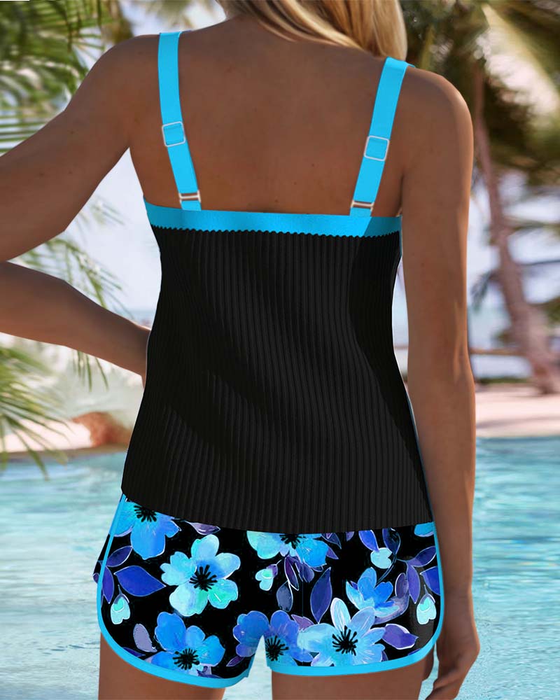 Zafina | Two-Piece Elegant Tankini Set