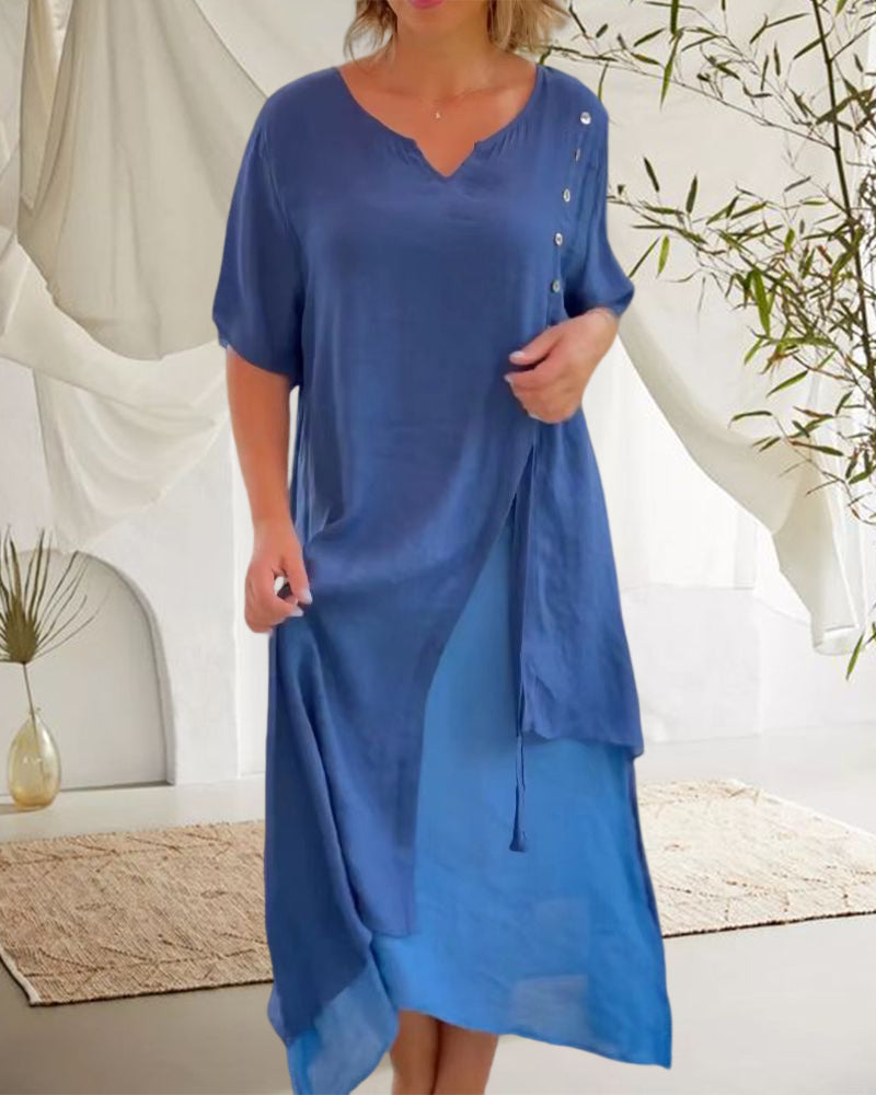 Velissa - Short-Sleeved Dress