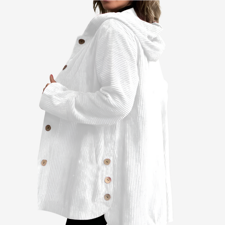 Georgette Knitted Jacket With Buttons