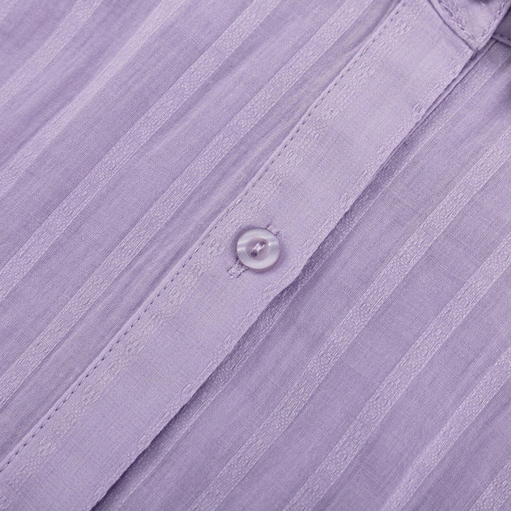 Yselia - Breezy Button-Up and Shorts Set