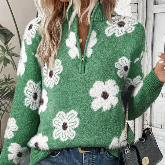 Bloom - Half-Zip Sweater