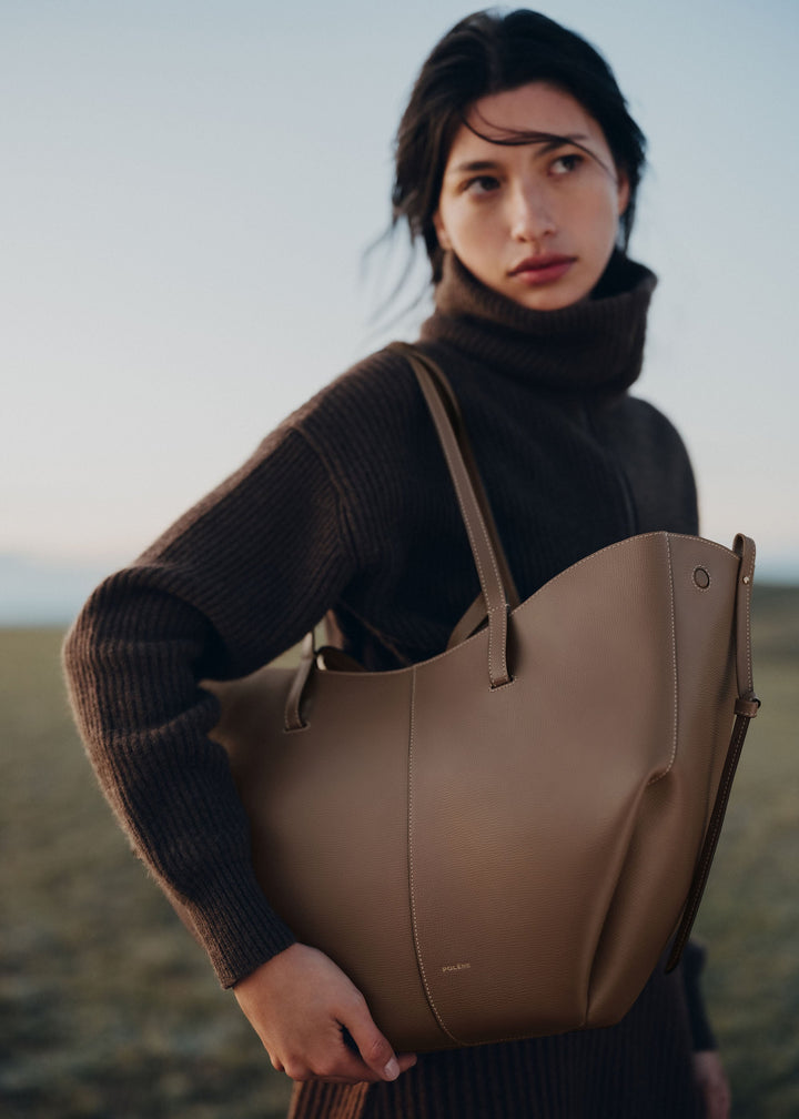 ÉLOISE Tote – Large | Brown Root