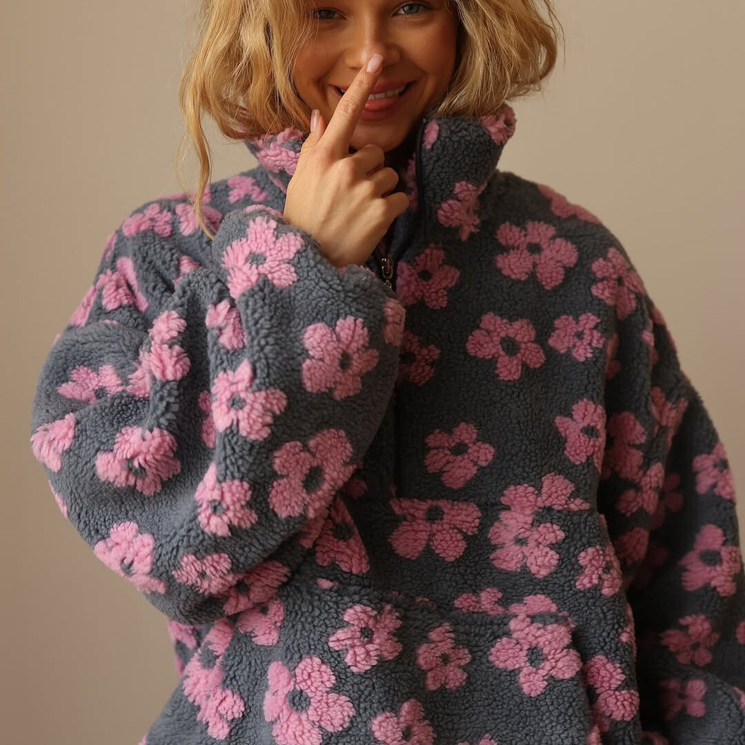Suzan - Floral Print Sweater