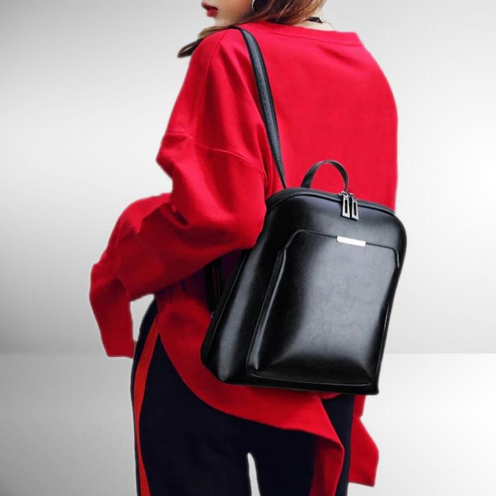 Alex Double Zipper Backpack