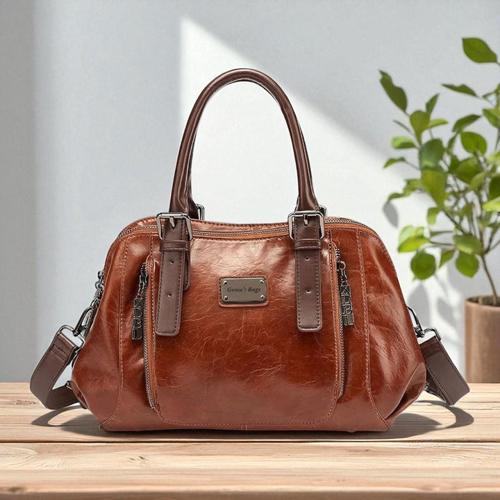 Red Luxury Bucket Bag