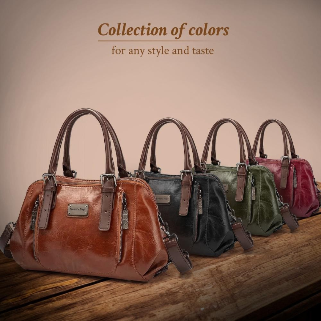Red Luxury Bucket Bag