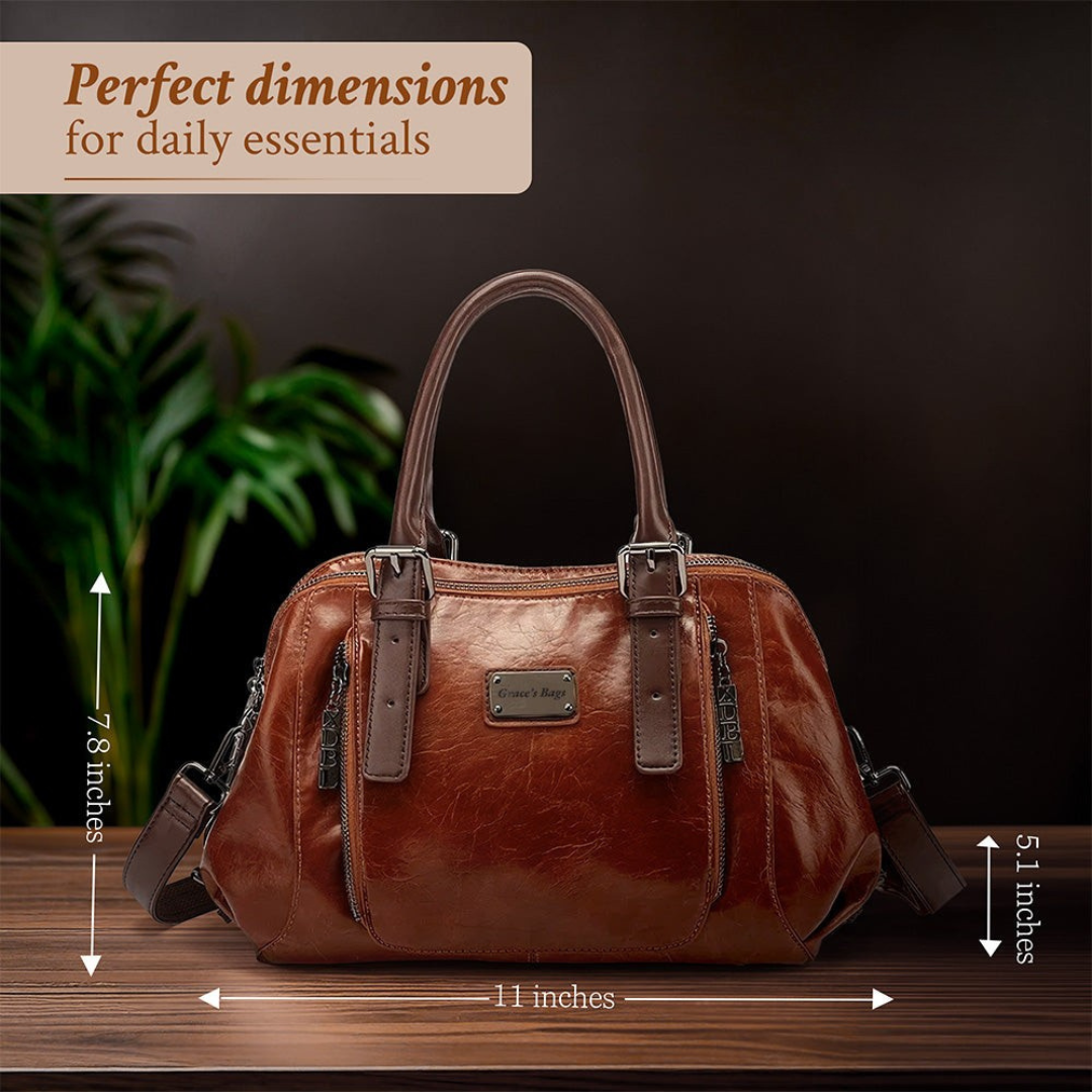 Red Luxury Bucket Bag