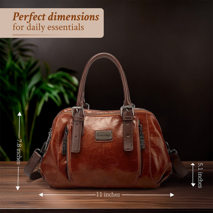 Red Luxury Bucket Bag