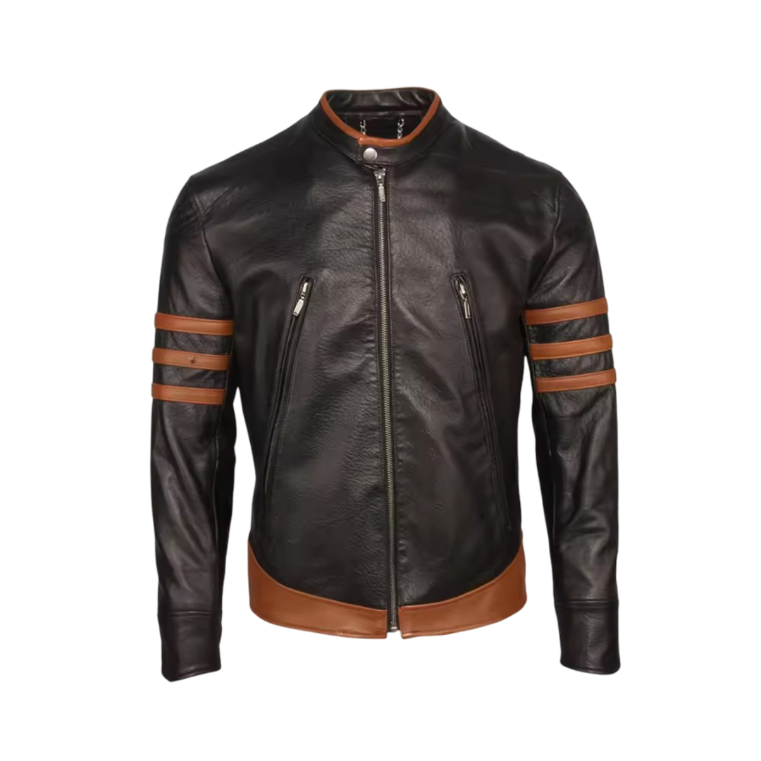 Henry Motorcycle Leather Jacket