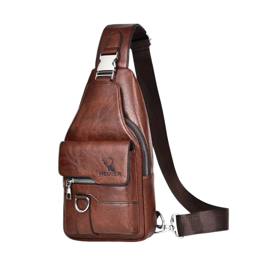 Noah Leather Chest Bag