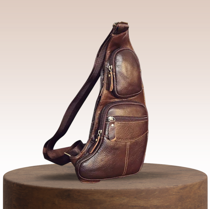 Beckett Leather Chest Bag