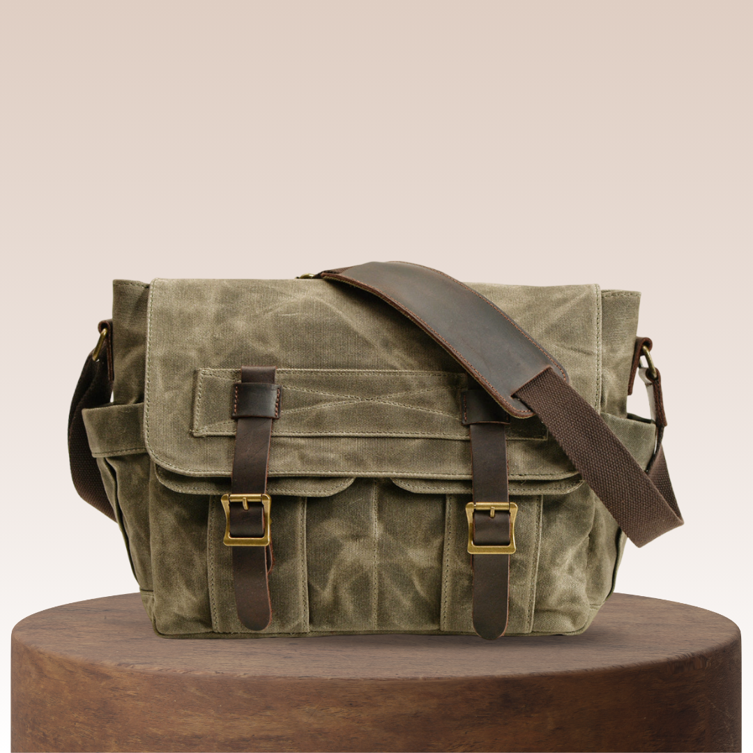 Lester Leather Shoulder Bag