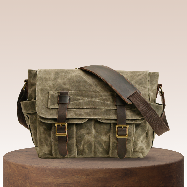 Lester Leather Shoulder Bag