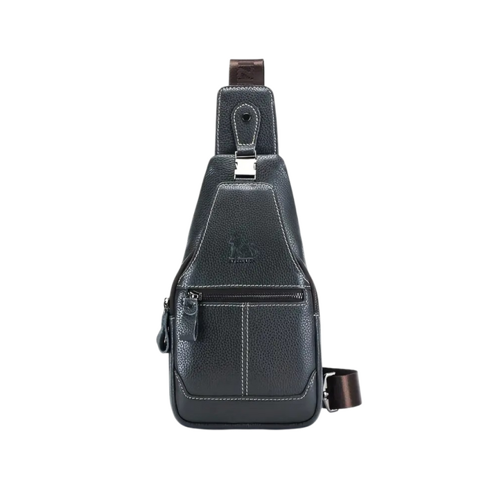 Leon Leather Chest Bag