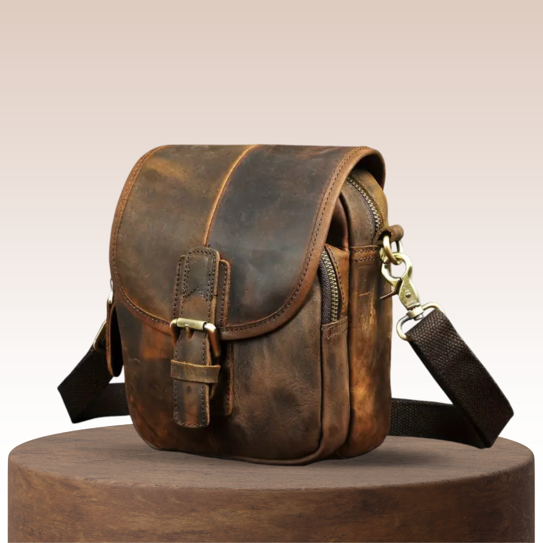 Nolan Leather Shoulder Bag