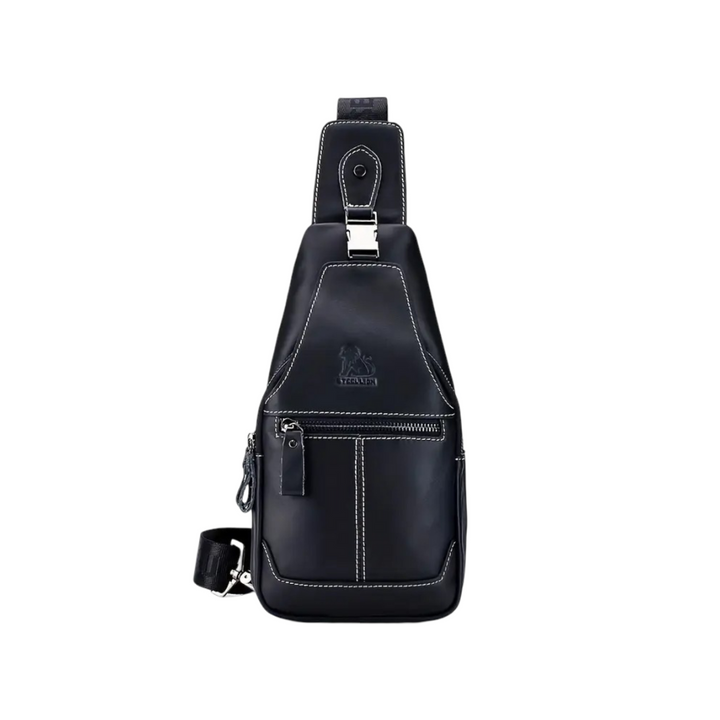 Leon Leather Chest Bag
