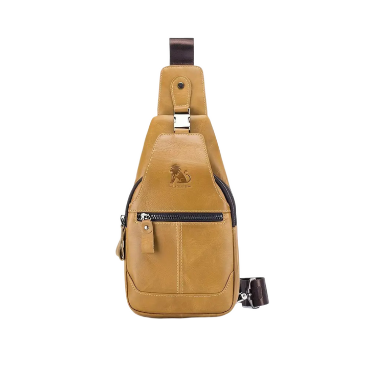 Leon Leather Chest Bag