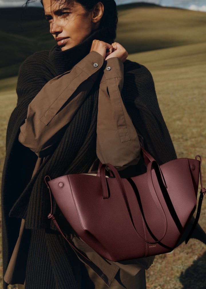 ÉLOISE Tote – Mini | Black Cherry