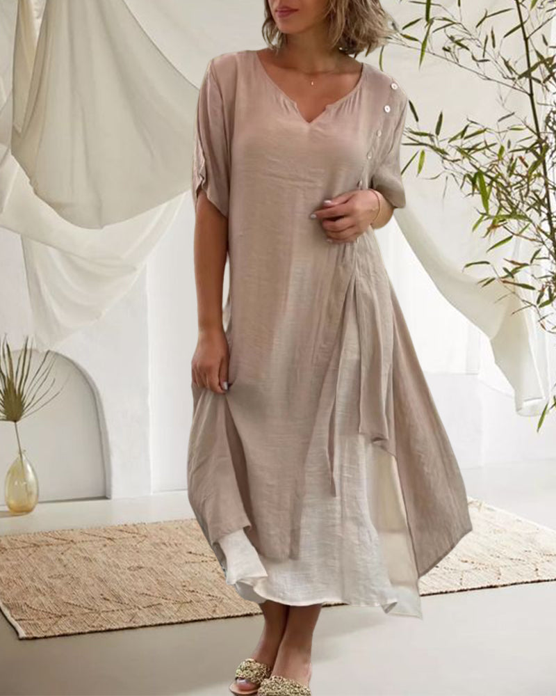 Velissa - Short-Sleeved Dress