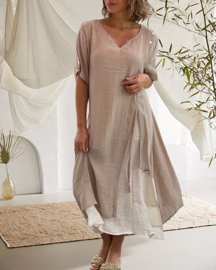 Velissa - Short-Sleeved Dress