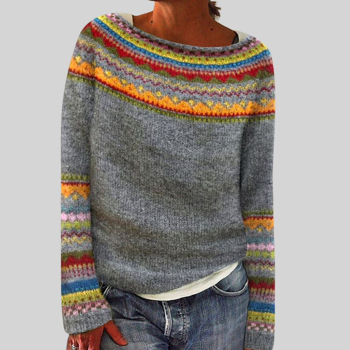 Pierina - Retro Sweater