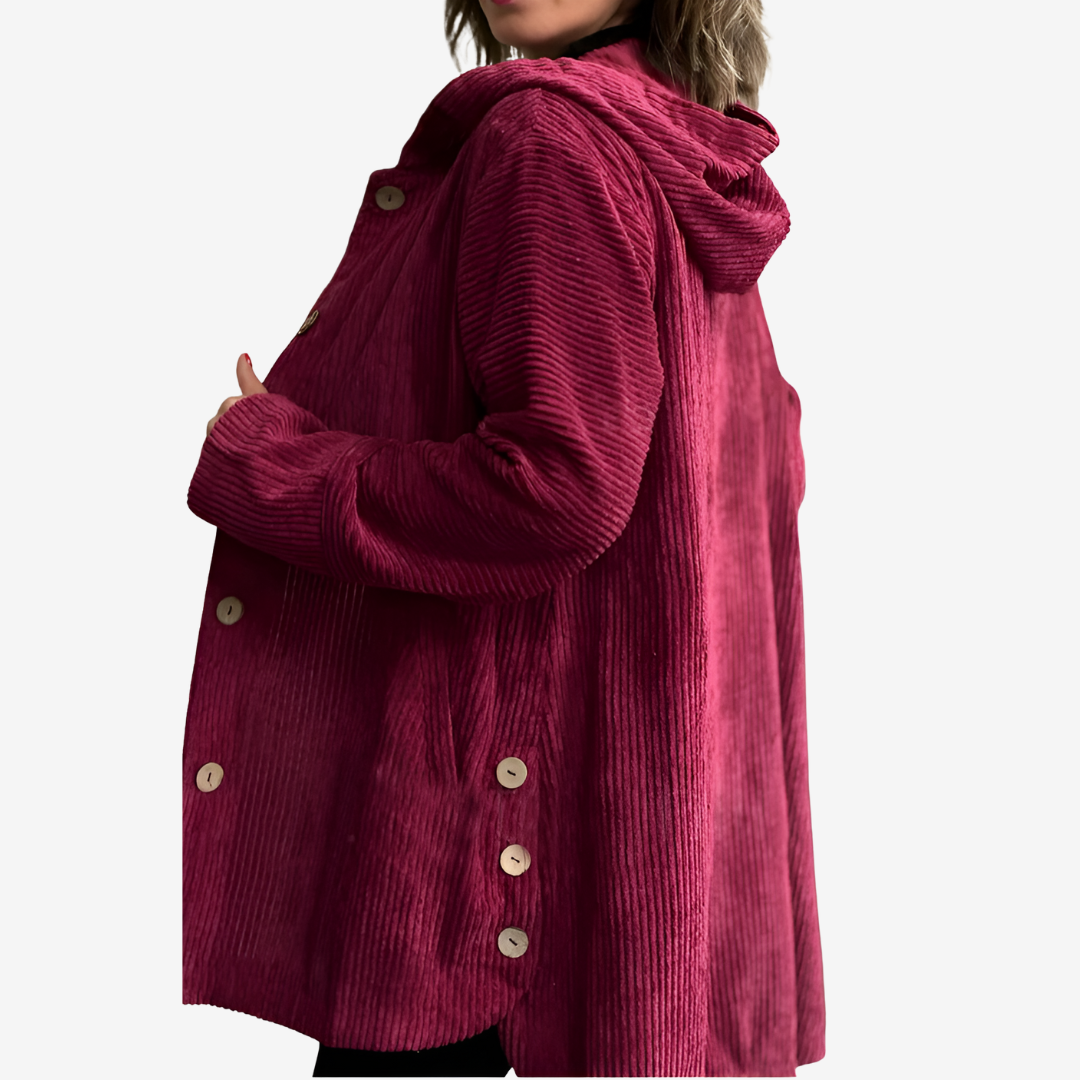 Georgette Knitted Jacket With Buttons