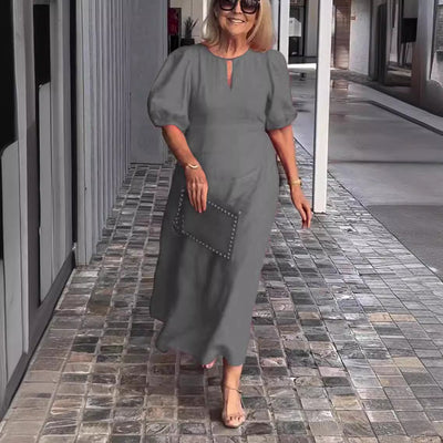 Frankie - Chic Bubble Sleeve Loose Dress