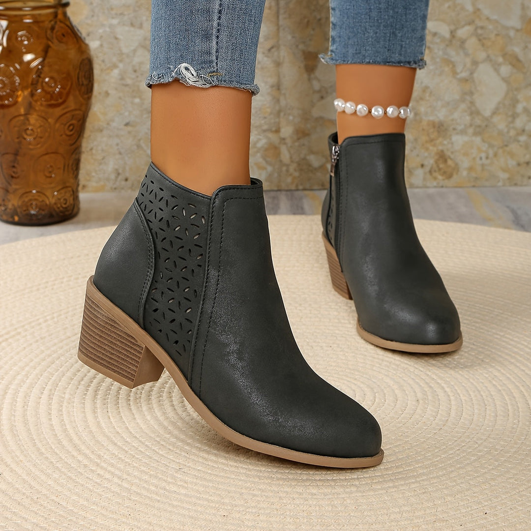 Talen | Comfortable Boots with Soft Structure and Neutral Tones for Women