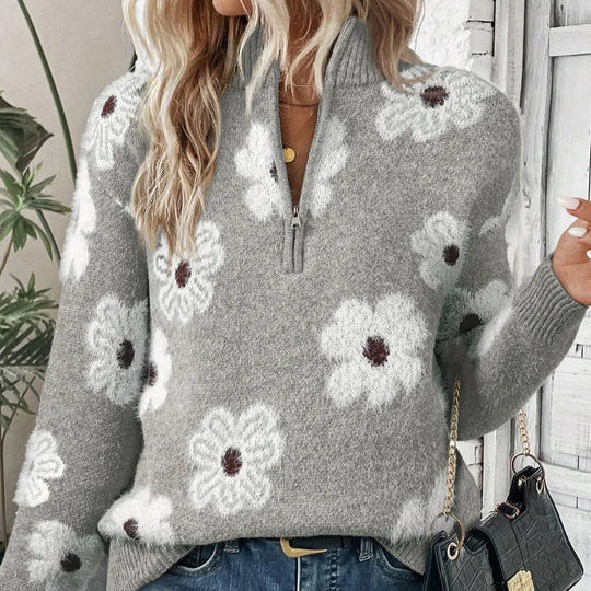 Bloom - Half-Zip Sweater
