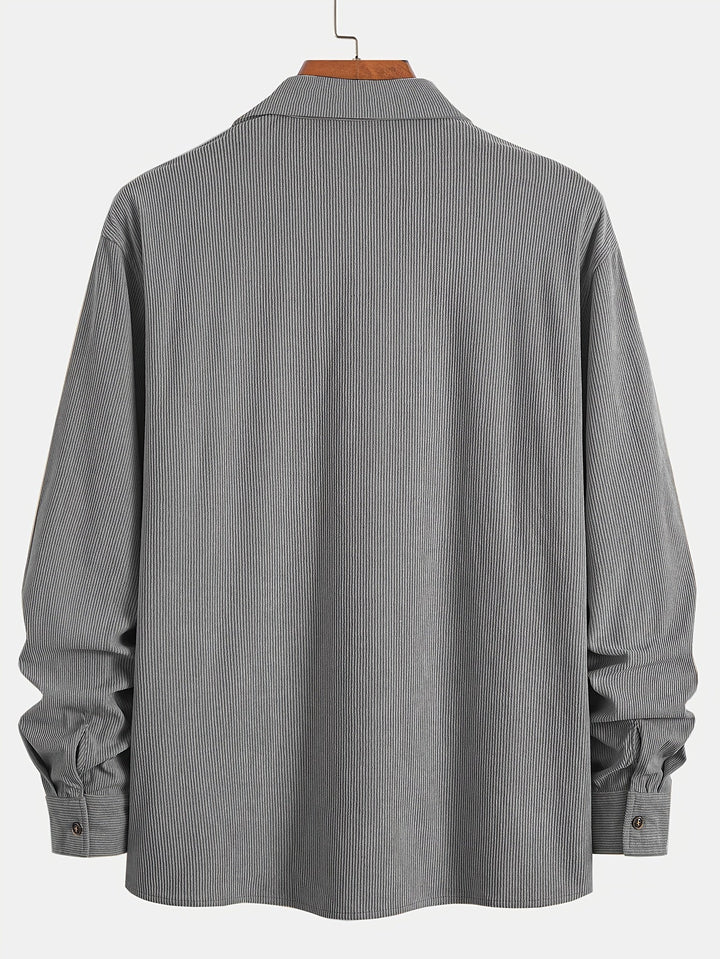 Bryce | Ribbed Textured Overshirt