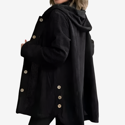 Georgette Knitted Jacket With Buttons