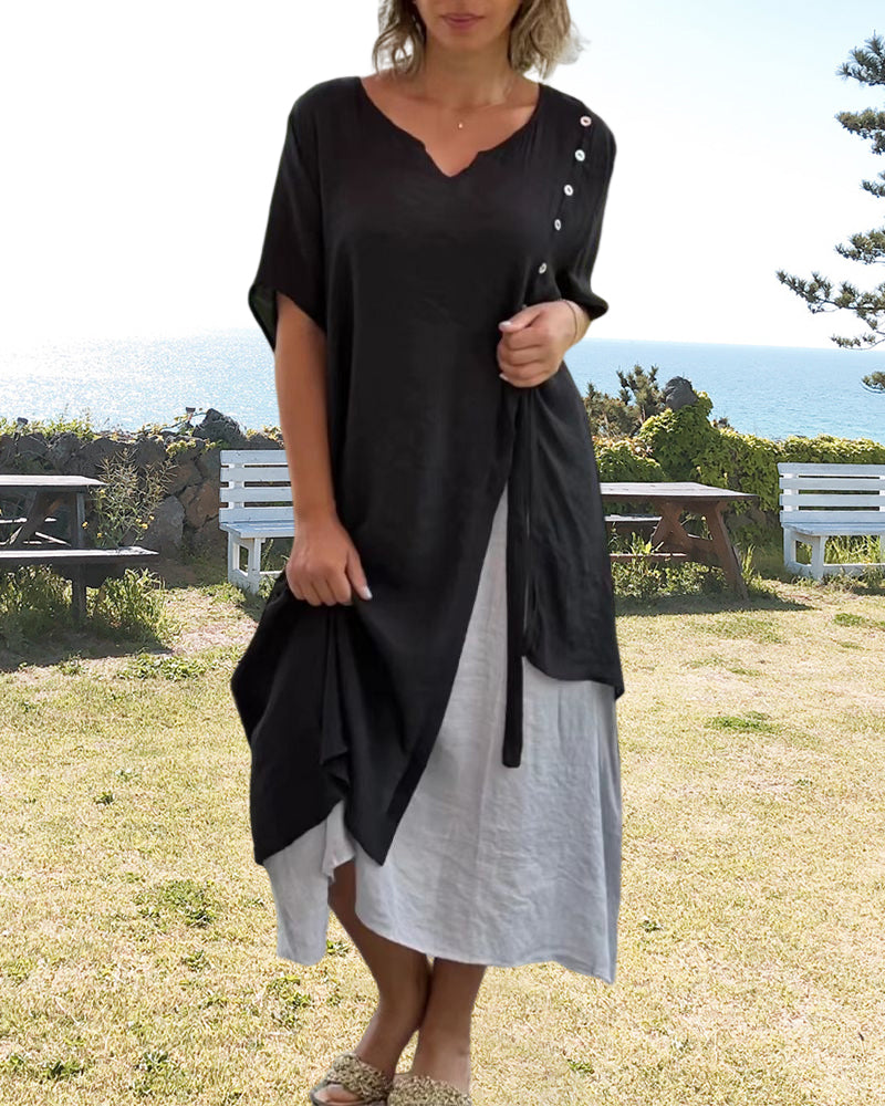 Velissa - Short-Sleeved Dress