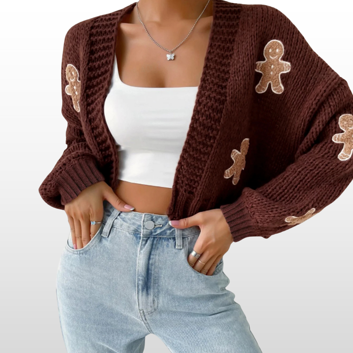 Noime | Casual Open Front Knit Cardigan with Easy Drape for Women