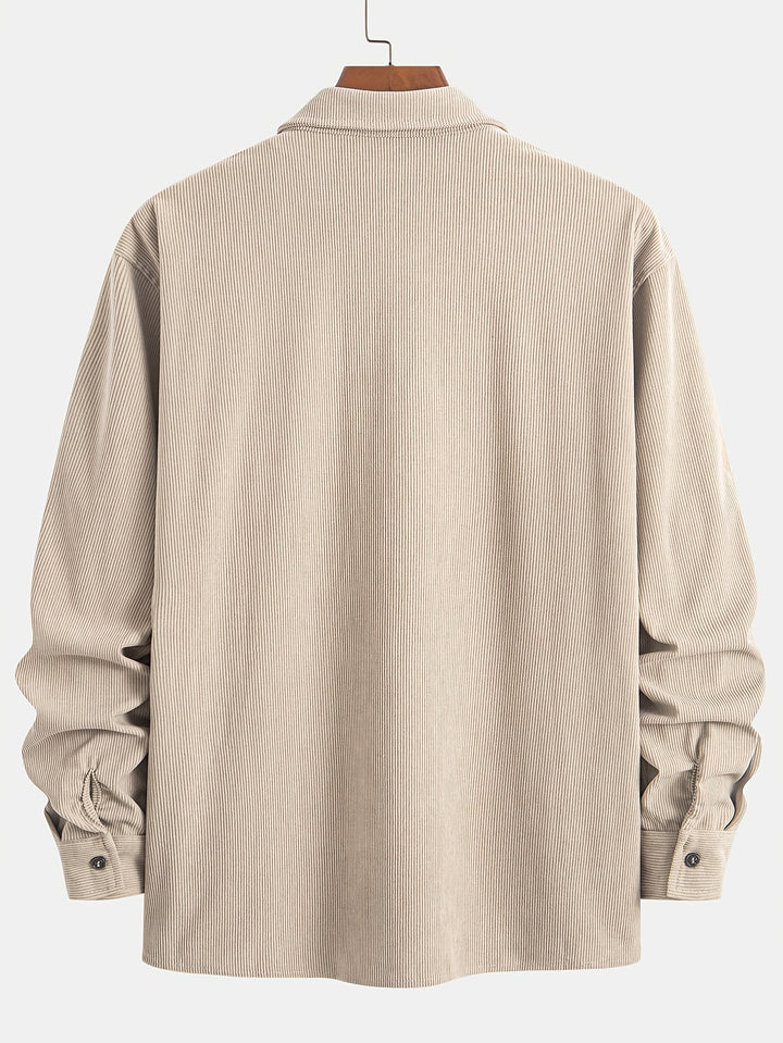 Bryce | Ribbed Textured Overshirt