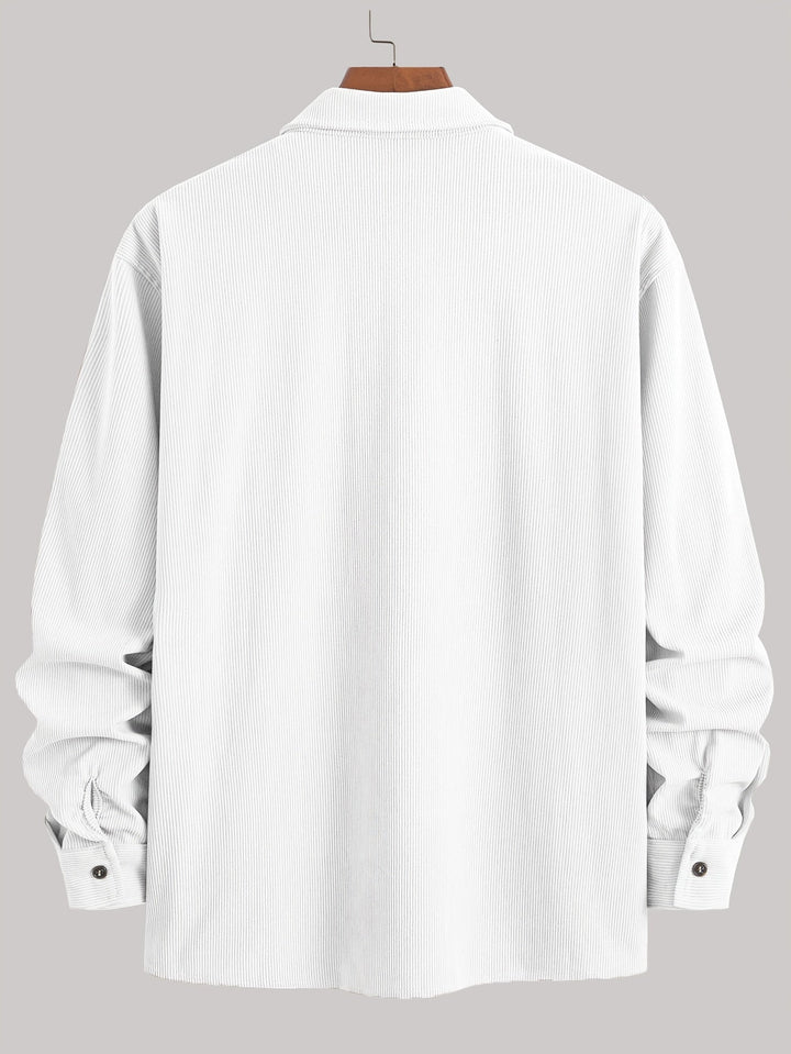 Bryce | Ribbed Textured Overshirt