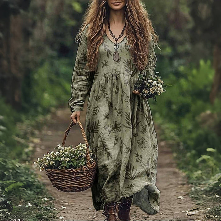 Martha - Vintage Floral Dress