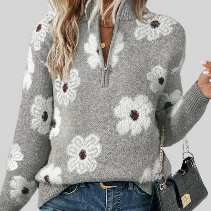 Bloom - Half-Zip Sweater