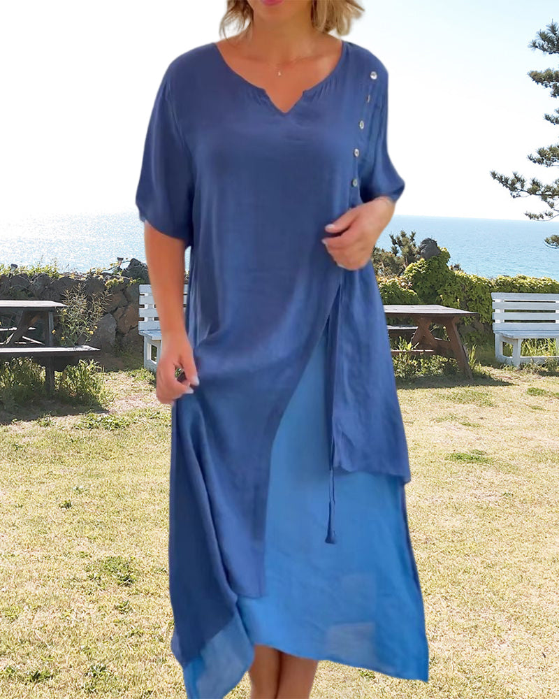 Velissa - Short-Sleeved Dress
