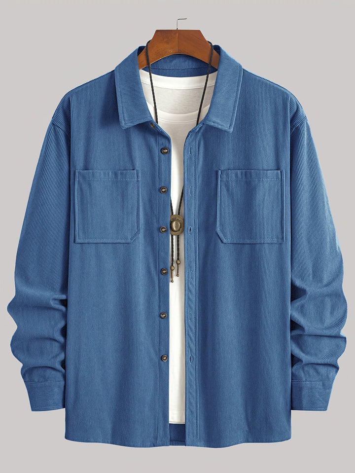 Bryce | Ribbed Textured Overshirt